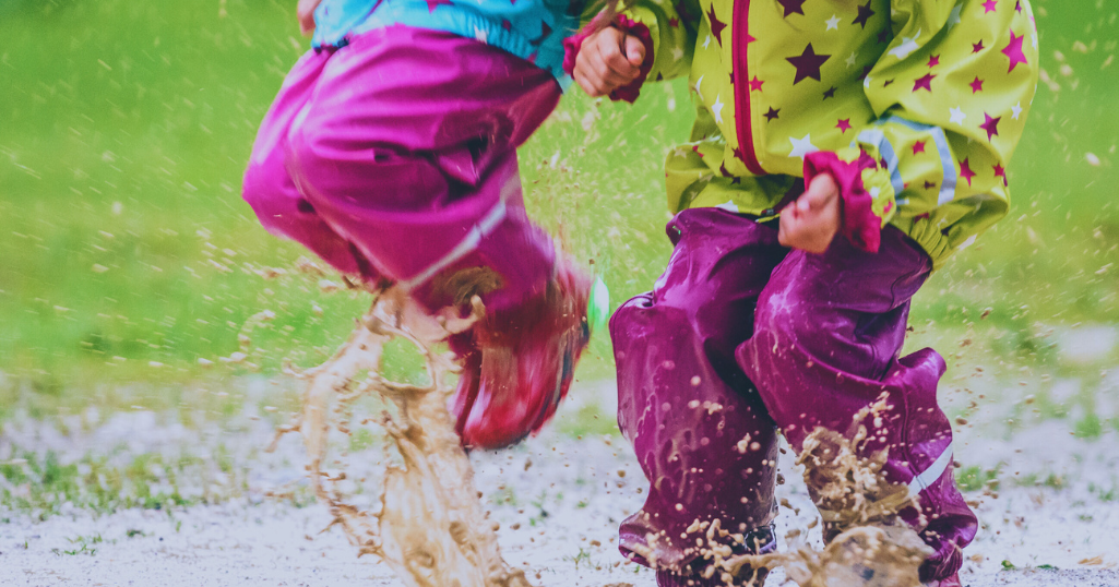muddy clothes in spring